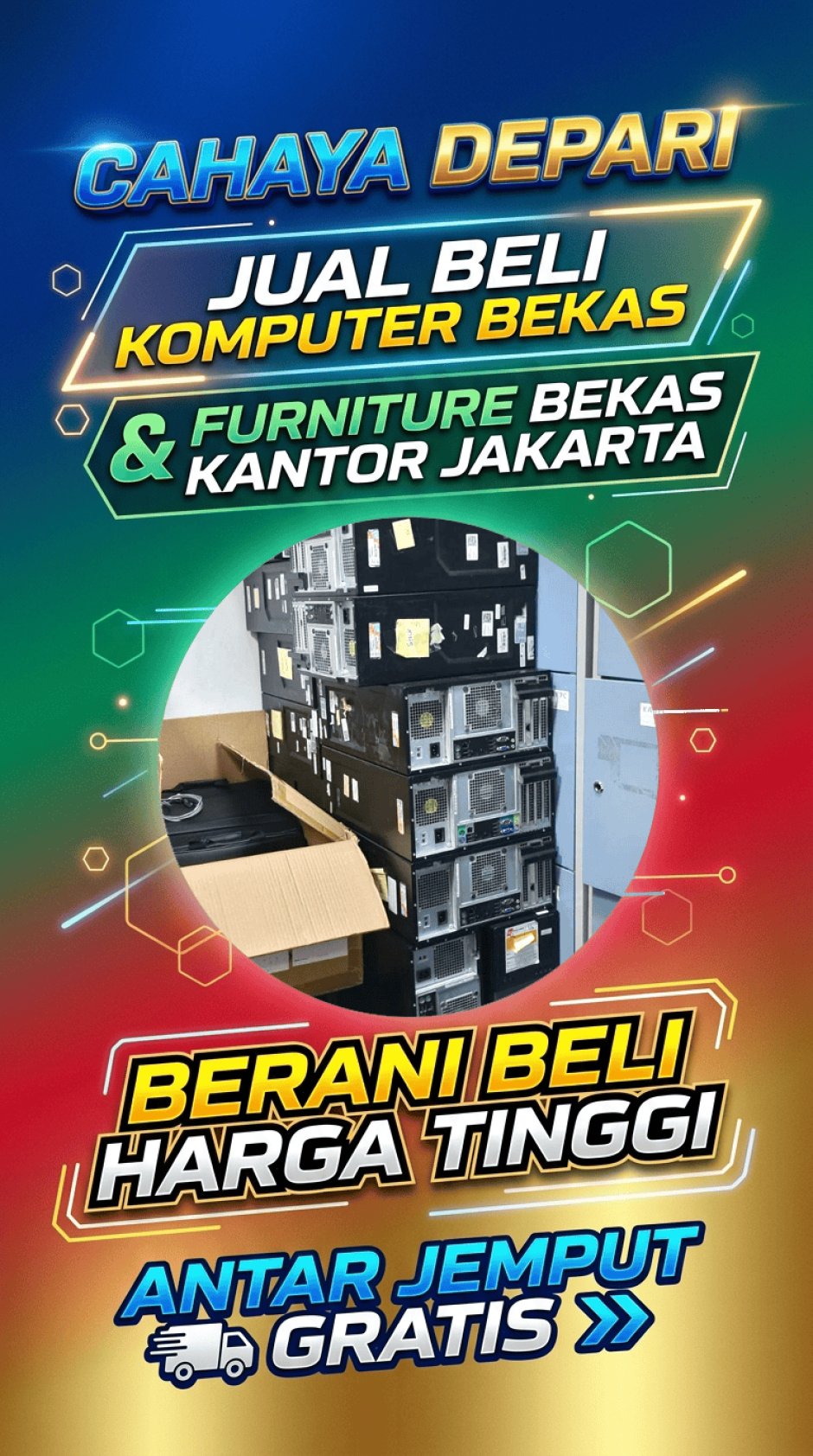 terima komputer bekas - jual beli komputer bekas - furniture bekas