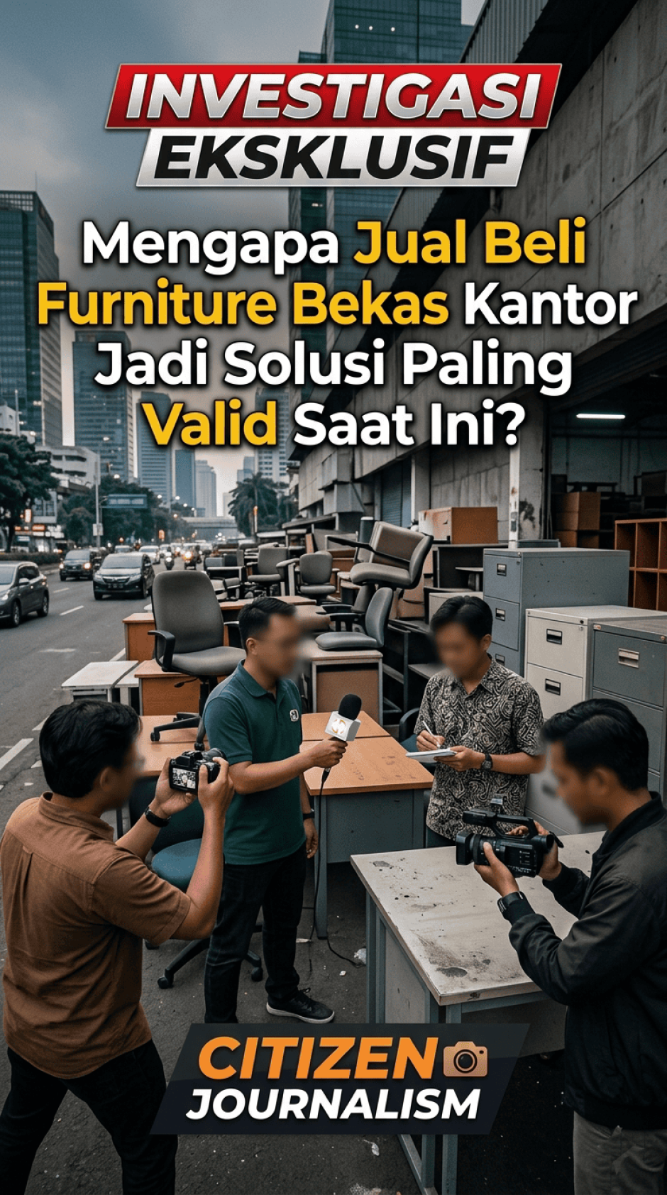 JUAL BELI FURNITURE BEKAS KANTOR INVESTIGASI EKSLUSIF