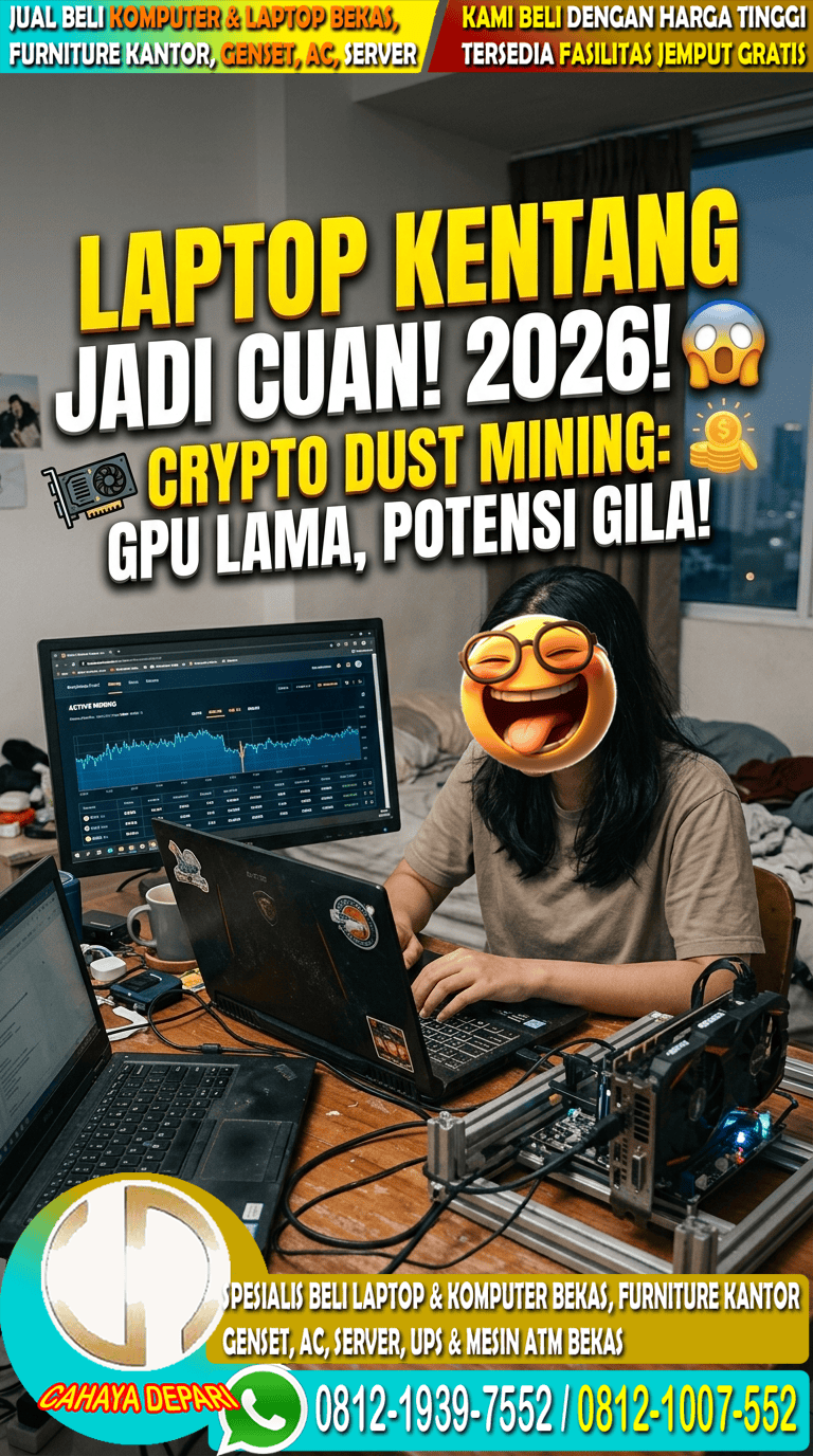 jual beli komputer bekas crypto