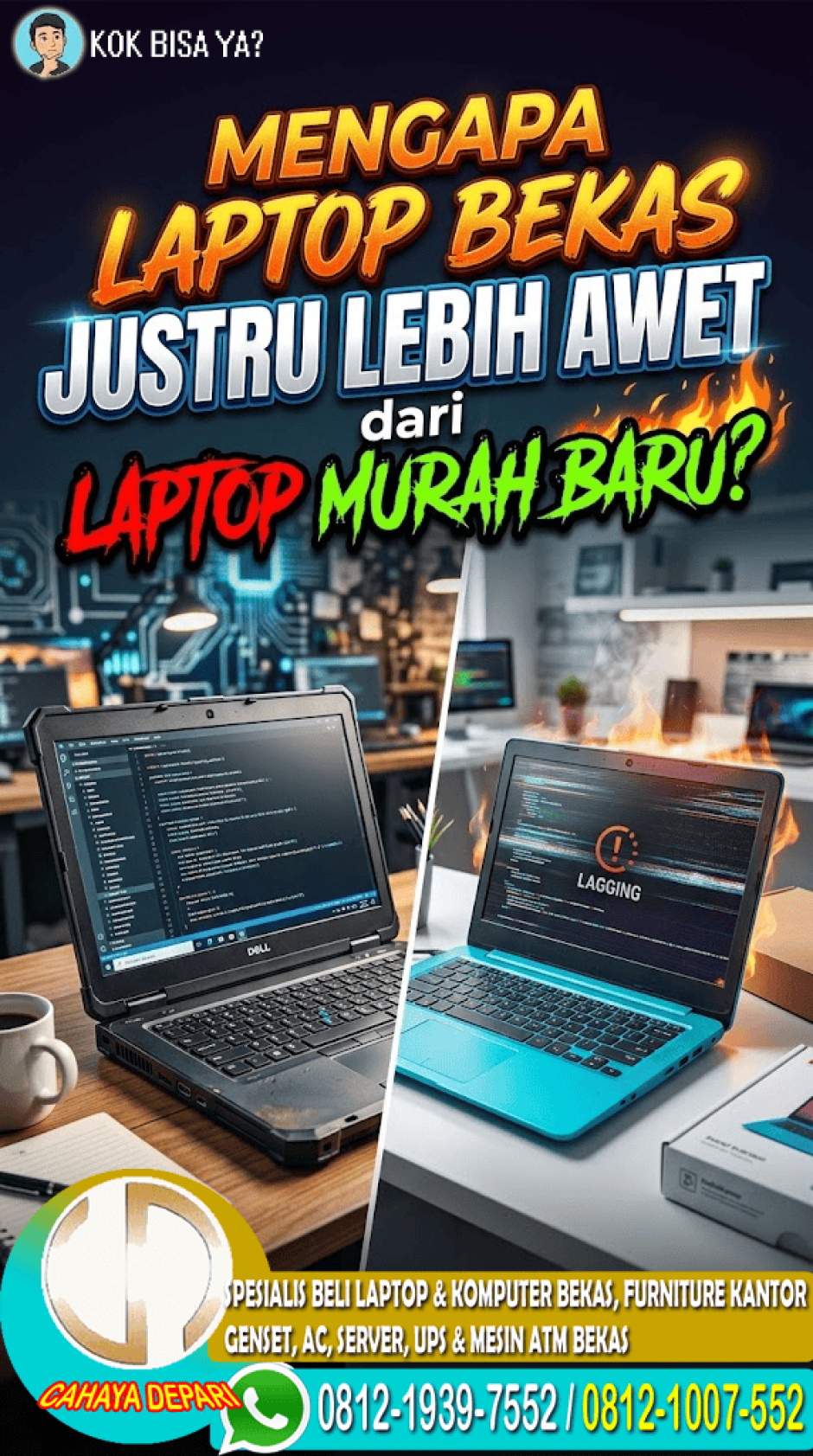 JUAL BELI KOMPUTER BEKAS CAHAYA DEPARI