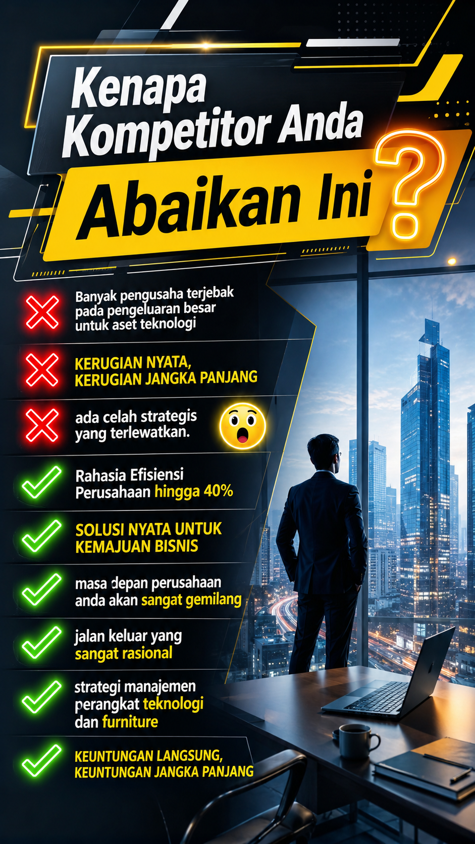 rahasia efisiensi perusahaan - jual beli komputer terdekat